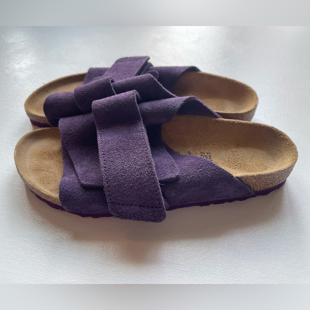 39 Birkenstock Suede Slides / Sandals